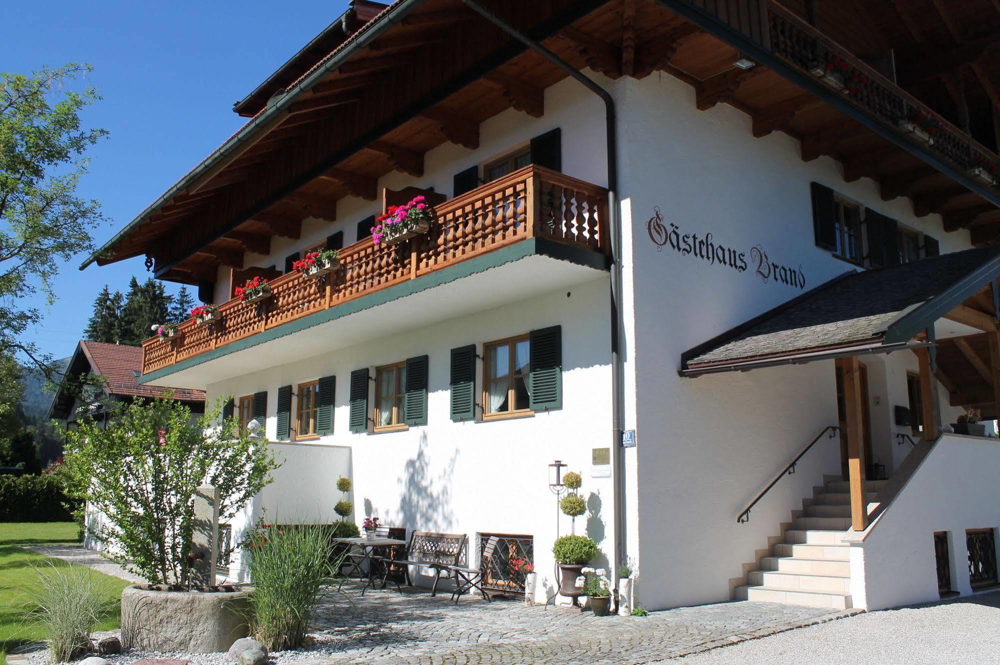 Hotel Garni Gästehaus Brand Bad Wiessee Exterior foto